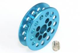 Toothed pulley 13d. p/strap 1.8 mm