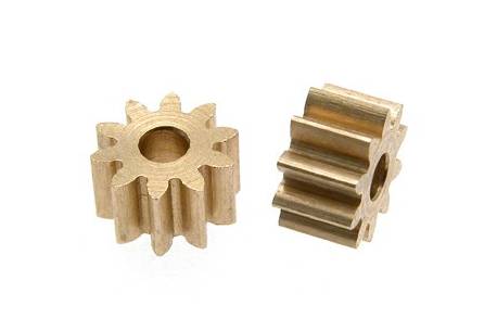 Pinion 10 d. M50 brass