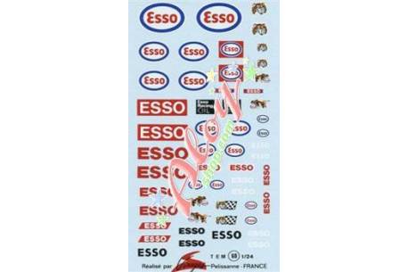 Decal Esso 1/24