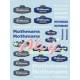 Decal Rothmans 1/43