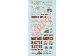 Decal Bastos 1/43