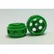 Llantas Delrin 15.5 x 9 mm - Verde