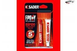 Cola Sader Epoxy Control ultra resistente