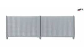 Silver gray fence gate (x1)