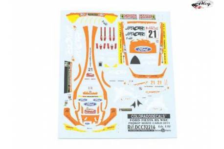 Decals 1/32 Ford Fiesta WRC Jipocar