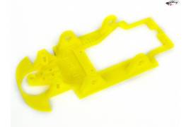 3D plastic chassis yellow for Seat Leon Ninco 