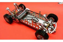 Ready to run Basic raid slotcar chassis