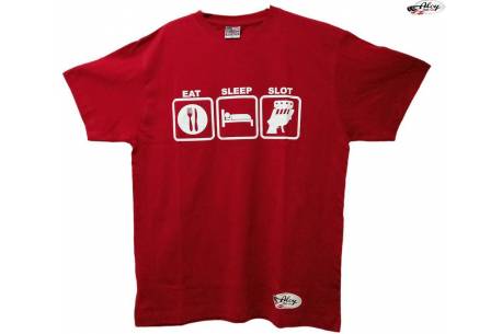 Camiseta  "Eat, Sleep, Slot"