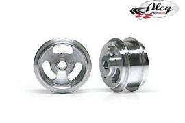 Aluminium Wheels 15.8 x 8 mm 