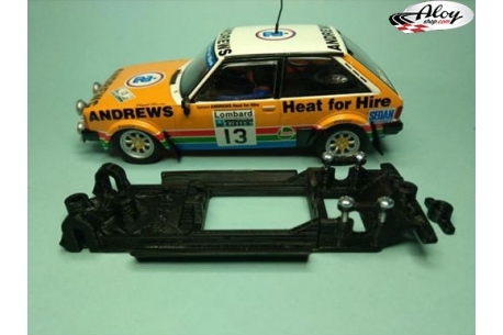 Chasis lineal Black 3DP Renault 8 TS Scalextric