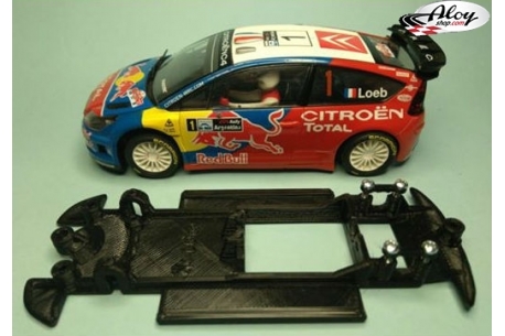 In Line chassis Black 3DP Citroen C2 S1600 SCX