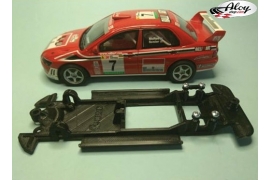 In Line chassis Black 3DP Ford Escort RS Cosworth SCX 