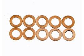 Separators of 0.5 mm for shaft Guide 3.6 mm. Brass.