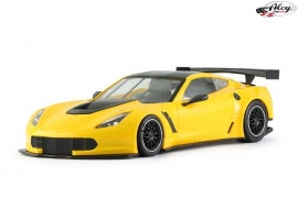 Chevrolet Corvette C7R test car amarillo