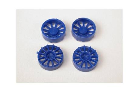 12 arms wheel rim 17 blue (x 4)