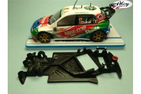 Angular Race Soft chassis 2018 VW Polo WRC Superslot/Scalextric