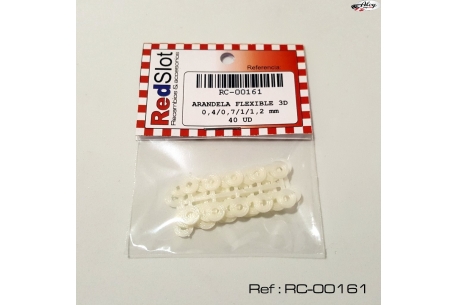 Flexible 3D washers assortment 40 pcs.