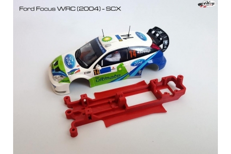 In line angular chassis Ford Focus WRC 2004 SCX