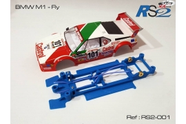 Chasis en línea 3DP Flex RS2 BMW M1 Fly