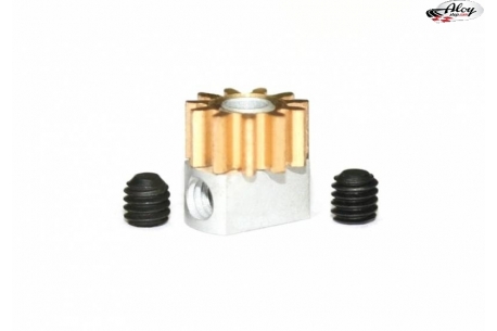 Removable pinion Z11 brass x 6.5 mm