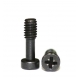 M2 steel screws. Long for bodywork