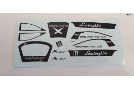 Decals set Black Bull 17