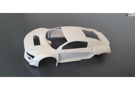 Body  Audi R8 LMS GT3 Kit white