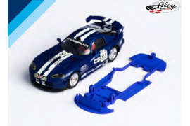 Chasis 3DP SLS para Dodge Viper GTS-R. Carrera Slot.it AW