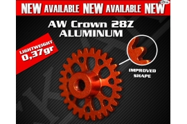 Crown aluminium lightweight 28z teeth Anglewinder