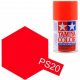 Fluorescent Red Polycarbonate Spray PS-20