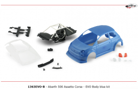 Carrocería Abarth 500 kit Azul