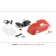 Carrocería Abarth 500 kit Roja