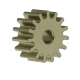 Pinion 15 teeth. M50 in Ergal 