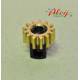 Removable pinion brass Z13 x 7. 5 mm