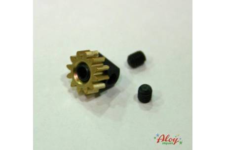 Pinion pull-out brass Z12 x 7,5mm 