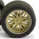 Wheel cover 16 BBS Gold