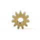 Brass sprocket with 11z 6,7 mm diameter