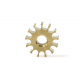 Brass sprocket with 13z 6,5 mm diameter