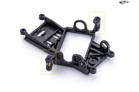 Soporte motor AW Offset 0.5mm EVO-6 Duro