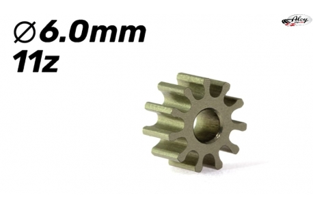 11z sprocket  6 mm Ø.